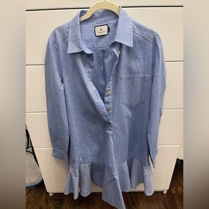 Tuckernuck chambray Callahan shirt dress size small